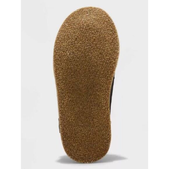 Cat & Jack NWT Adonis Derby Shoes Black Size 10 Boy Slip On Velcro Formal Causal - Picture 4 of 7